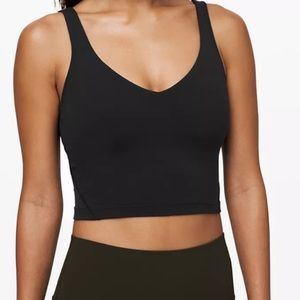 Lululemon Align tank in black. Size 8.